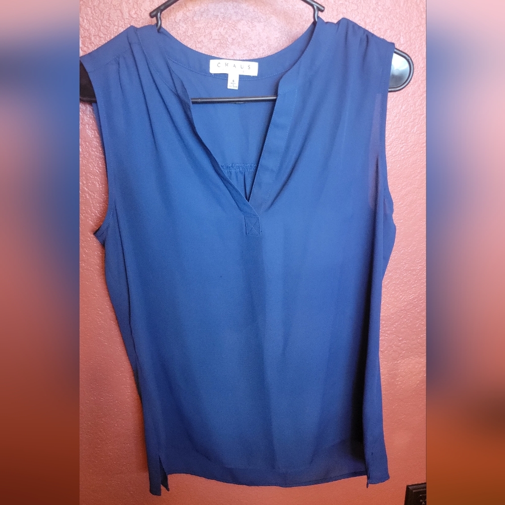 Chaus New York Sleeveless Top